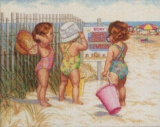 Дети на пляже арт. 35216