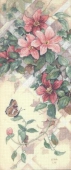 Бабочки и клематис 13686 