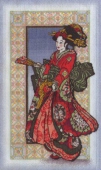 "Девушка в красном кимоно" ЯМ-709